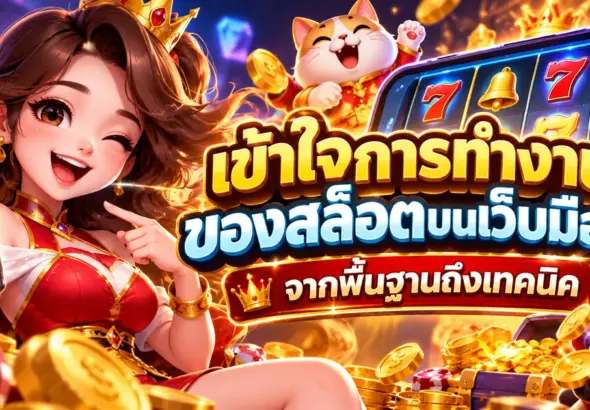 เข้าใจการทำงานของสล็อตบนเว็บมือถือ จากพื้นฐานถึงเทคนิค
